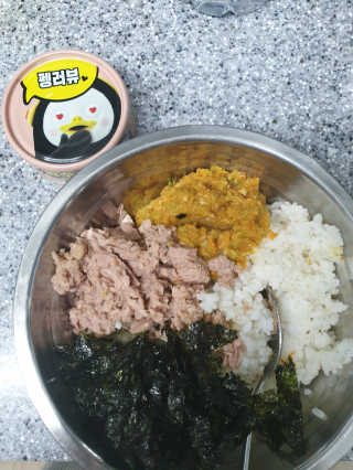 동원참치 펭수참치 — 3점을 준 리뷰어가 2020년 7월 올린 사용 사진