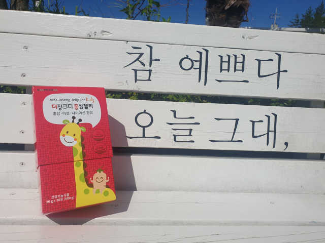 더징크디 홍삼젤리 리뷰 사진