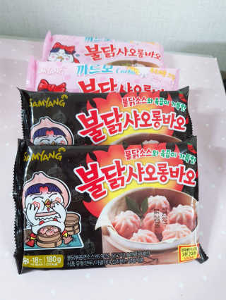 삼양냉동 [삼양] 불닭샤오롱바오+까르보불닭샤오롱바오 2세트구성 — 5점을 준 리뷰어가 2020년 11월 올린 사용 사진