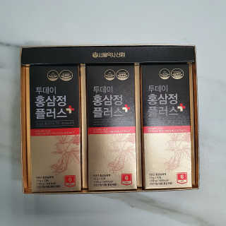 서울약사신협_투데이홍삼정플러스스틱_10g x 30포 — 4점을 준 리뷰어가 2020년 12월 올린 사용 사진