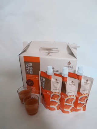 자연에온 핑크 자몽 착즙 100mL 10개입 2BOX — 5점을 준 리뷰어가 2020년 11월 올린 사용 사진