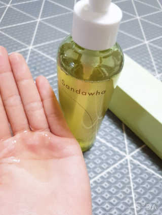 스킨큐어 산다화 순한 클렌징 동백 오일 200ml — 5점을 준 리뷰어가 2020년 4월 올린 사용 사진