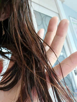 달리프 글램 헤어팩 인미스트 200ml — 5점을 준 리뷰어가 2020년 12월 올린 사용 사진