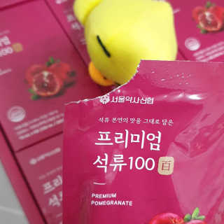 서울약사신협 약사신협_석류100_70ml x 30포 — 5점을 준 리뷰어가 2020년 9월 올린 사용 사진