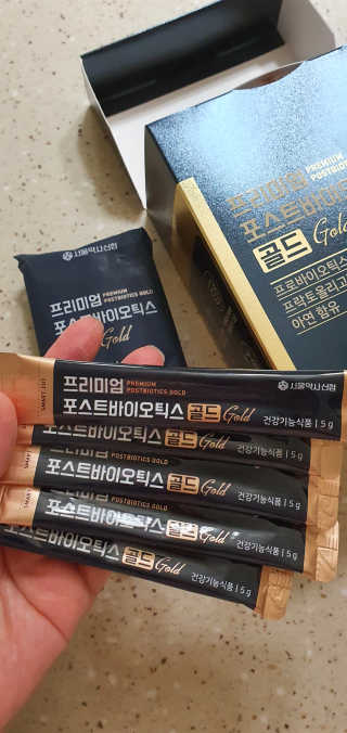 서울약사신협_프리미엄포스트바이오틱스골드_5g x 50포 — 5점을 준 리뷰어가 2020년 11월 올린 사용 사진