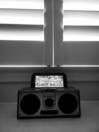 SEVIZ RETRO20W 레트로 블루투스 스피커 — 5점을 준 리뷰어가 2020년 10월 올린 사용 사진