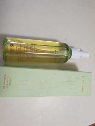스킨큐어 산다화 순한 클렌징 동백 오일 200ml — 5점을 준 리뷰어가 2020년 5월 올린 사용 사진