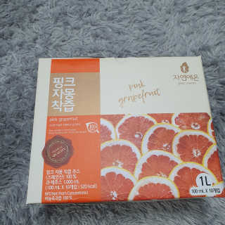 자연에온 핑크 자몽 착즙 100mL 10개입 2BOX — 5점을 준 리뷰어가 2020년 11월 올린 사용 사진