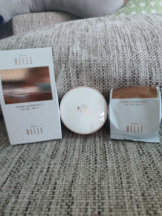 디어벨르 크림쿠션 DEAR BELLE CREAM COUSION — 5점을 준 리뷰어가 2020년 8월 올린 사용 사진