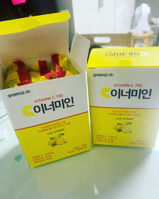 이너미인 VITAMIN-C 700 — 5점을 준 리뷰어가 2020년 9월 올린 사용 사진