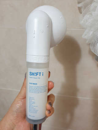 시프트 에센스샤워기 [앨리스 본품+SHIFT 샤워헤드] — 5점을 준 리뷰어가 2020년 12월 올린 사용 사진