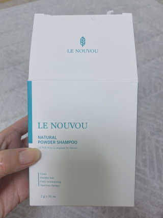 LE NOUVOU 내추럴파우더샴푸 스틱 1box — 4점을 준 리뷰어가 2020년 4월 올린 사용 사진
