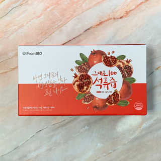 프롬바이오 오직 석류만 [그대로100 석류즙] 하루 1포로 건강하게 — 5점을 준 리뷰어가 2020년 6월 올린 사용 사진