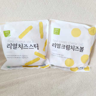 가치식탁 리얼치즈스틱, 리얼크림치즈볼 — 5점을 준 리뷰어가 2020년 5월 올린 사용 사진