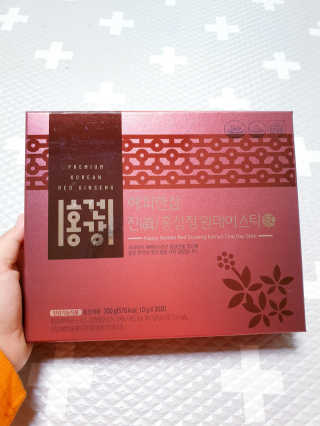 홍건강 해피한삼 진 홍삼정 원데이스틱 10g x 30포 — 5점을 준 리뷰어가 2020년 5월 올린 사용 사진