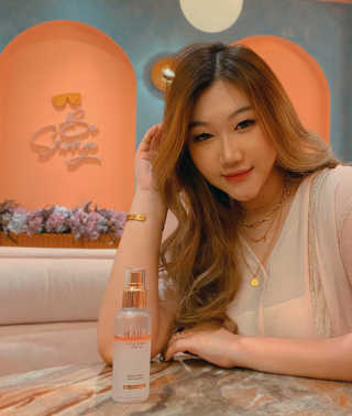 달바 바이탈 로즈 스프레이 세럼 — 3.5점을 준 리뷰어가 2020년 7월 올린 사용 사진