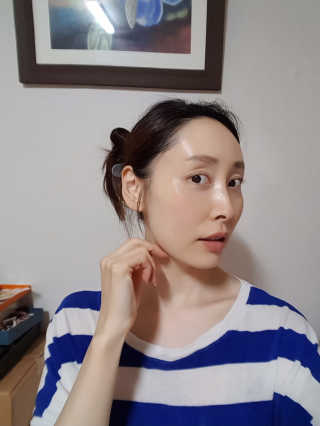 아이디플라코스메틱 페이스핏 플라스터 마스크 — 5점을 준 리뷰어가 2020년 7월 올린 사용 사진
