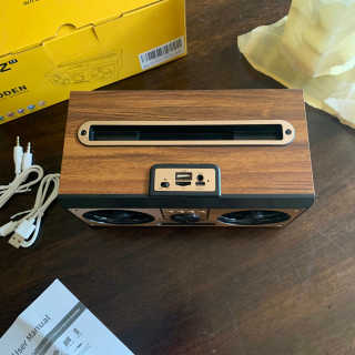 SEVIZ RETRO20W 레트로 블루투스 스피커 — 5점을 준 리뷰어가 2020년 7월 올린 사용 사진
