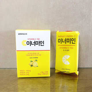 이너미인 VITAMIN-C 700 — 3점을 준 리뷰어가 2020년 9월 올린 사용 사진