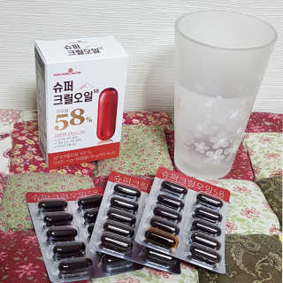 메이준뉴트리 슈퍼 크릴 오일58 1000mg x 30캡슐 — 5점을 준 리뷰어가 2020년 5월 올린 사용 사진