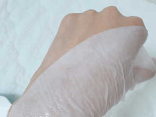 바이오믹 BIOMEEK SENSIMETIC SOOTHING MASK.S — 5점을 준 리뷰어가 2020년 7월 올린 사용 사진