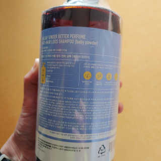 달리프 진저 베러 퍼퓸 탈모 완화 샴푸 1000ml 향 3종 — 5점을 준 리뷰어가 2020년 11월 올린 사용 사진