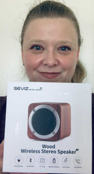 SEVIZ MINI10W 레트로 블루투스 스피커 — 5점을 준 리뷰어가 2020년 8월 올린 사용 사진