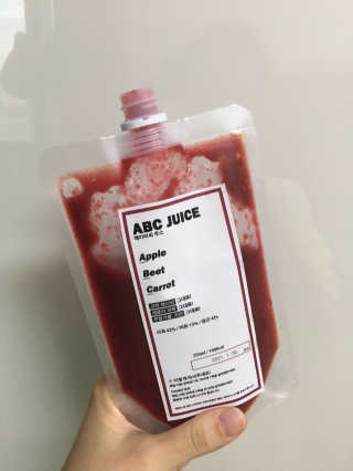 즙스토리 ABC쥬스 — 5점을 준 리뷰어가 2020년 11월 올린 사용 사진