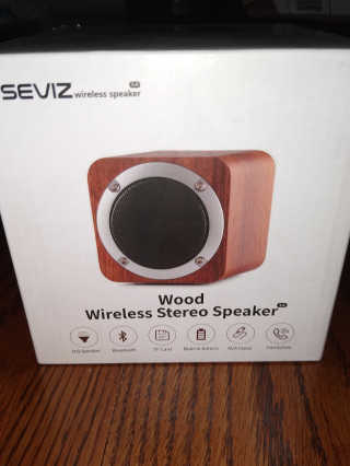 SEVIZ MINI10W 레트로 블루투스 스피커 — 5점을 준 리뷰어가 2020년 9월 올린 사용 사진