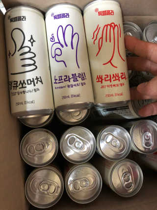 일화 No 슈가0Kcal 스테비아 톡별콜라 콤보팩 250mlX30 캔 — 5점을 준 리뷰어가 2020년 7월 올린 사용 사진