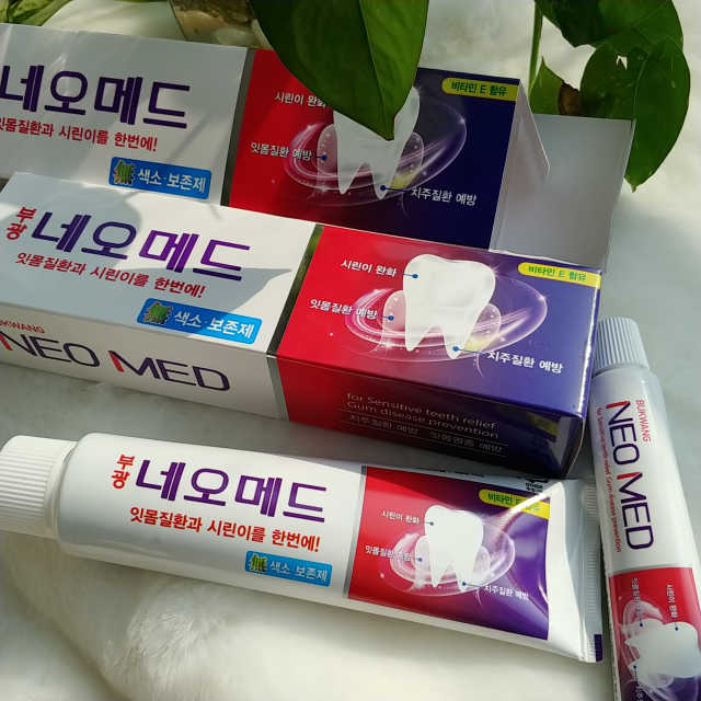 부광 네오메드치약 2개+ 30g 휴대용 미니치약 리뷰 사진
