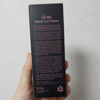 ATS스타일 뮤즈 ATS 스타일 뮤즈 리페어 컬 크림 50ml X 2EA — 4점을 준 리뷰어가 2020년 10월 올린 사용 사진