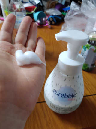 Purebble [퓨어블] 베이비 샴푸/바디워시 500ml — 5점을 준 리뷰어가 2020년 7월 올린 사용 사진