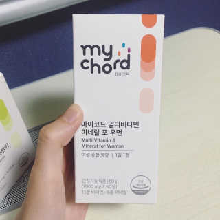 JW중외제약 마이코드 멀티비타민미네랄 포 우먼 — 5점을 준 리뷰어가 2020년 8월 올린 사용 사진
