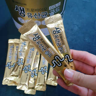 서울약사신협_프로바이오생유산균골드_2.5x100포 — 5점을 준 리뷰어가 2020년 6월 올린 사용 사진