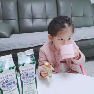 남양유업 맛있는우유GT 소화잘되는 배안아픈우유 3EA — 5점을 준 리뷰어가 2020년 10월 올린 사용 사진