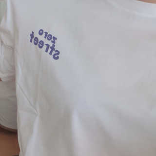 제로스트릿 ZERO STREET - BACK DONUT T-SHIRT 7 COLOR — 4점을 준 리뷰어가 2020년 7월 올린 사용 사진