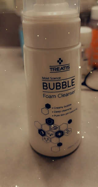 트리티스 [TREATIS] Bubble Foam Cleanser 200ml — 3.5점을 준 리뷰어가 2021년 1월 올린 사용 사진