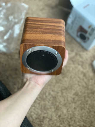 SEVIZ MINI10W 레트로 블루투스 스피커 — 5점을 준 리뷰어가 2020년 9월 올린 사용 사진