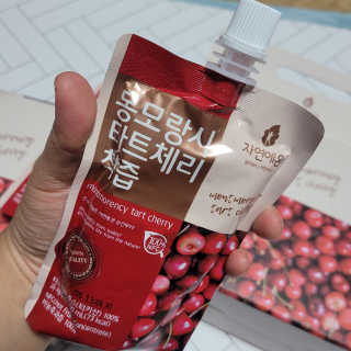 자연에온 몽모랑시 타트체리 착즙 100mL 10개입 2BOX — 5점을 준 리뷰어가 2020년 10월 올린 사용 사진