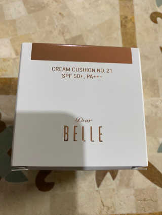 디어벨르 크림쿠션 DEAR BELLE CREAM COUSION — 5점을 준 리뷰어가 2020년 8월 올린 사용 사진