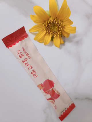 365더건강 에버뷰티 석류콜라겐 젤리 — 5점을 준 리뷰어가 2020년 7월 올린 사용 사진