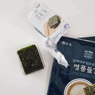한촌몰 바다공작소 전통김_명품돌김세트 — 5점을 준 리뷰어가 2020년 10월 올린 사용 사진