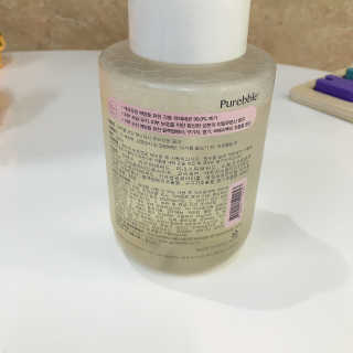 Purebble 당김없이 속촉촉_퓨어블 핸드워시 3종 [랜덤발송] — 5점을 준 리뷰어가 2020년 8월 올린 사용 사진