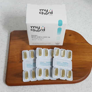 JW중외제약 마이코드 알티지 오메가3 1000 mg — 4.5점을 준 리뷰어가 2020년 7월 올린 사용 사진