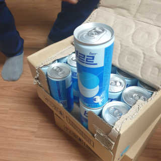 [칼로리 걱정 NO 제로칼로리 탄산음료]  부담없이 즐기는 부르르Brrr~~ 제로 사이다 — 3점을 준 리뷰어가 2020년 11월 올린 사용 사진
