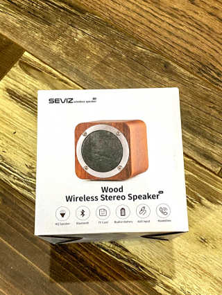 SEVIZ MINI10W 레트로 블루투스 스피커 — 5점을 준 리뷰어가 2020년 10월 올린 사용 사진