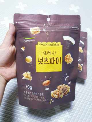 [풀무원] 프레시 넛츠파이 3개입 — 5점을 준 리뷰어가 2020년 4월 올린 사용 사진