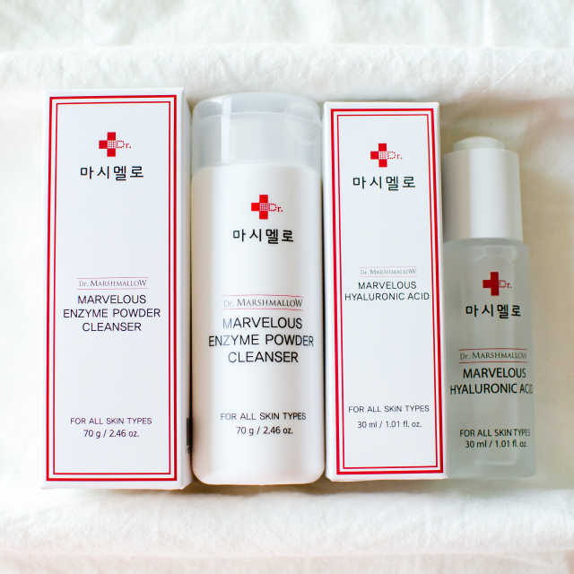 닥터마시멜로  엔자임 파우더 클렌저+히알루론산 앰플 리뷰 사진
