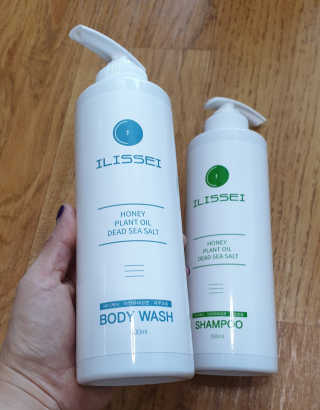 일리세이 허니 샴푸 500ml + 허니 바디워시 500ml 세트 — 5점을 준 리뷰어가 2020년 4월 올린 사용 사진